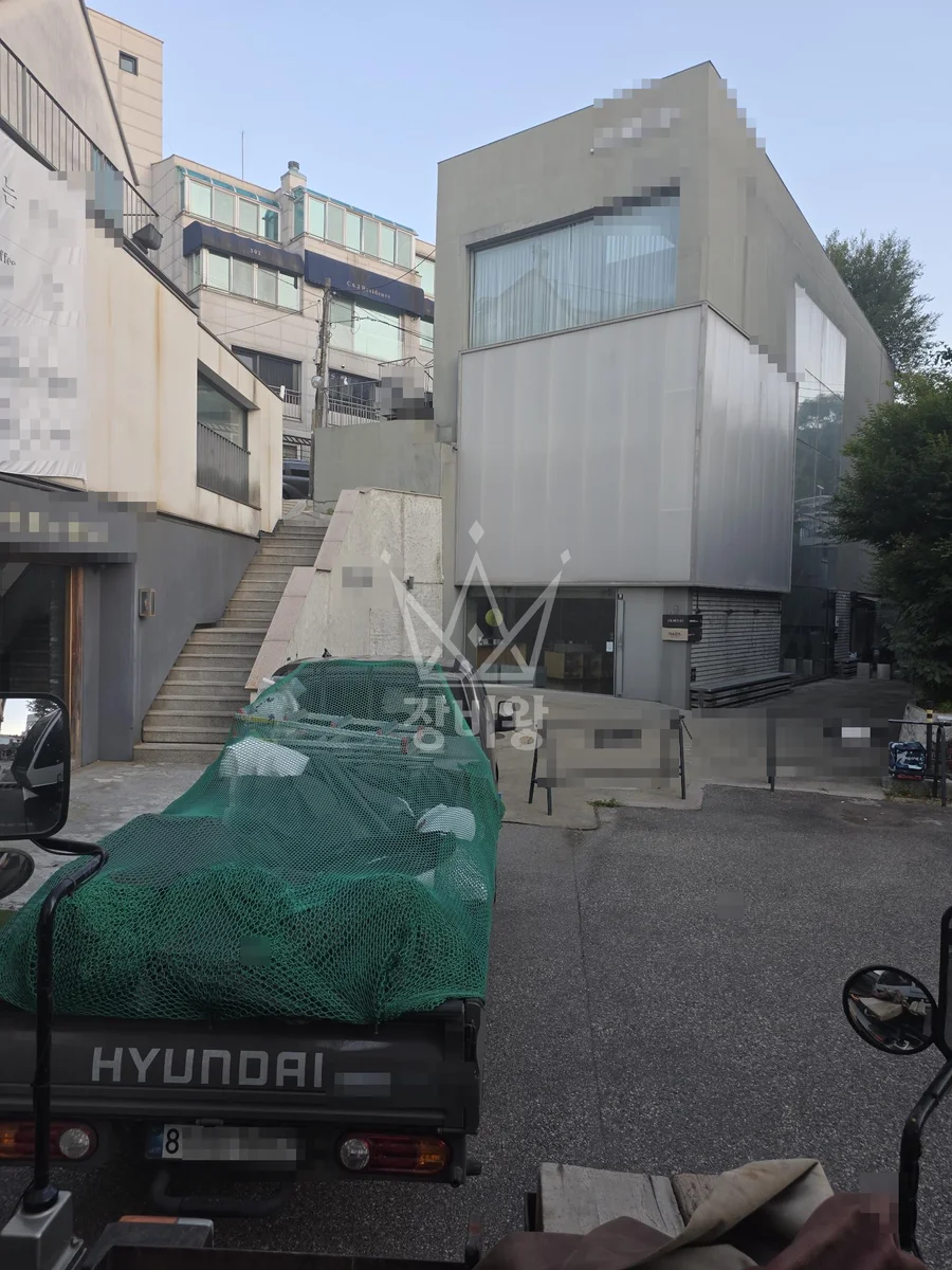 전남 순천시 대룡동 크레인 자재 양중 작업 현장