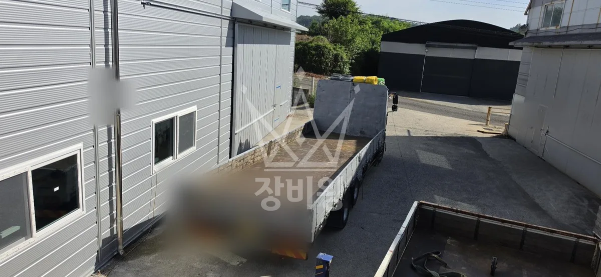 제주 제주시 애월읍 크레인 컨테이너 이동 작업 현장