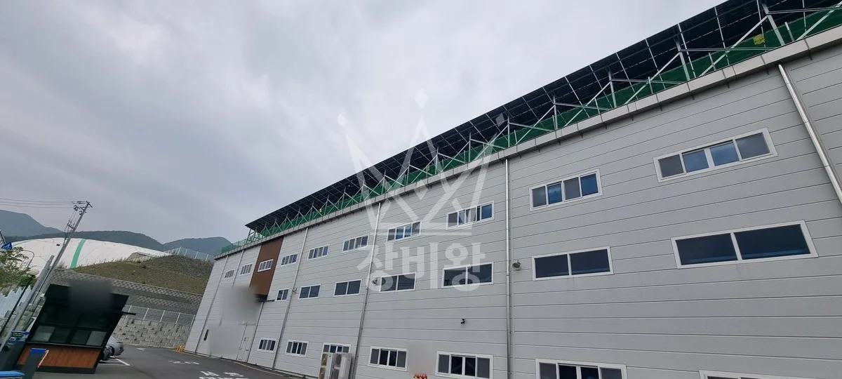 경북 안동시 길안면 크레인 빔 작업 현장