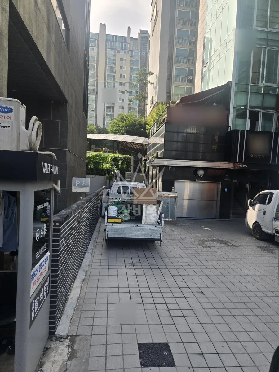 전남 순천시 외서면 크레인 에어컨 실외기 작업 현장