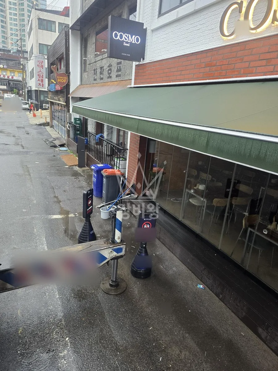 전남 목포시 명륜동 크레인 태양광 작업 현장