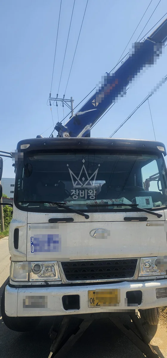 경기 평택시 고덕동 크레인 자재 양중 작업 현장