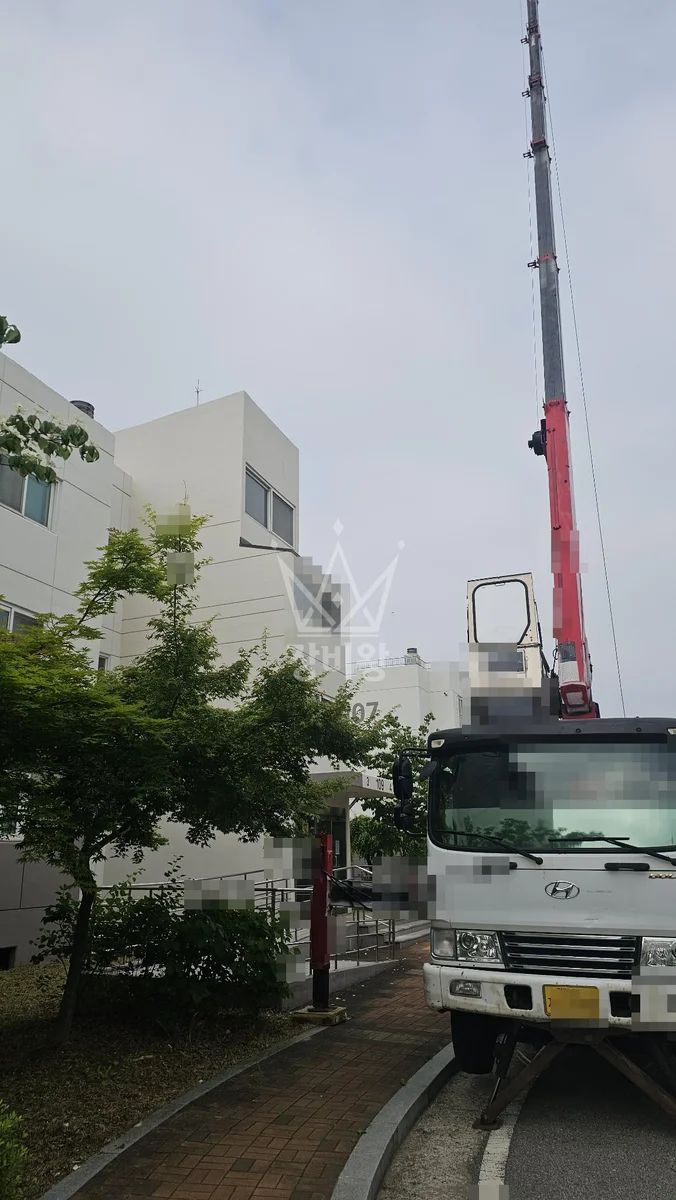 전남 무안군 무안읍 평용리 크레인 기타 인양 작업 현장