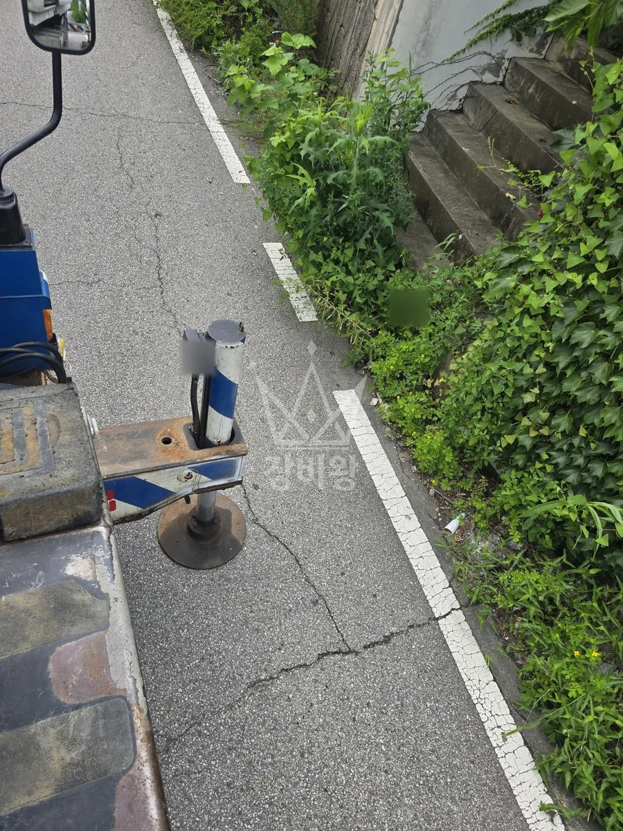 전남 목포시 대안동 크레인 중량물 인양 작업 현장