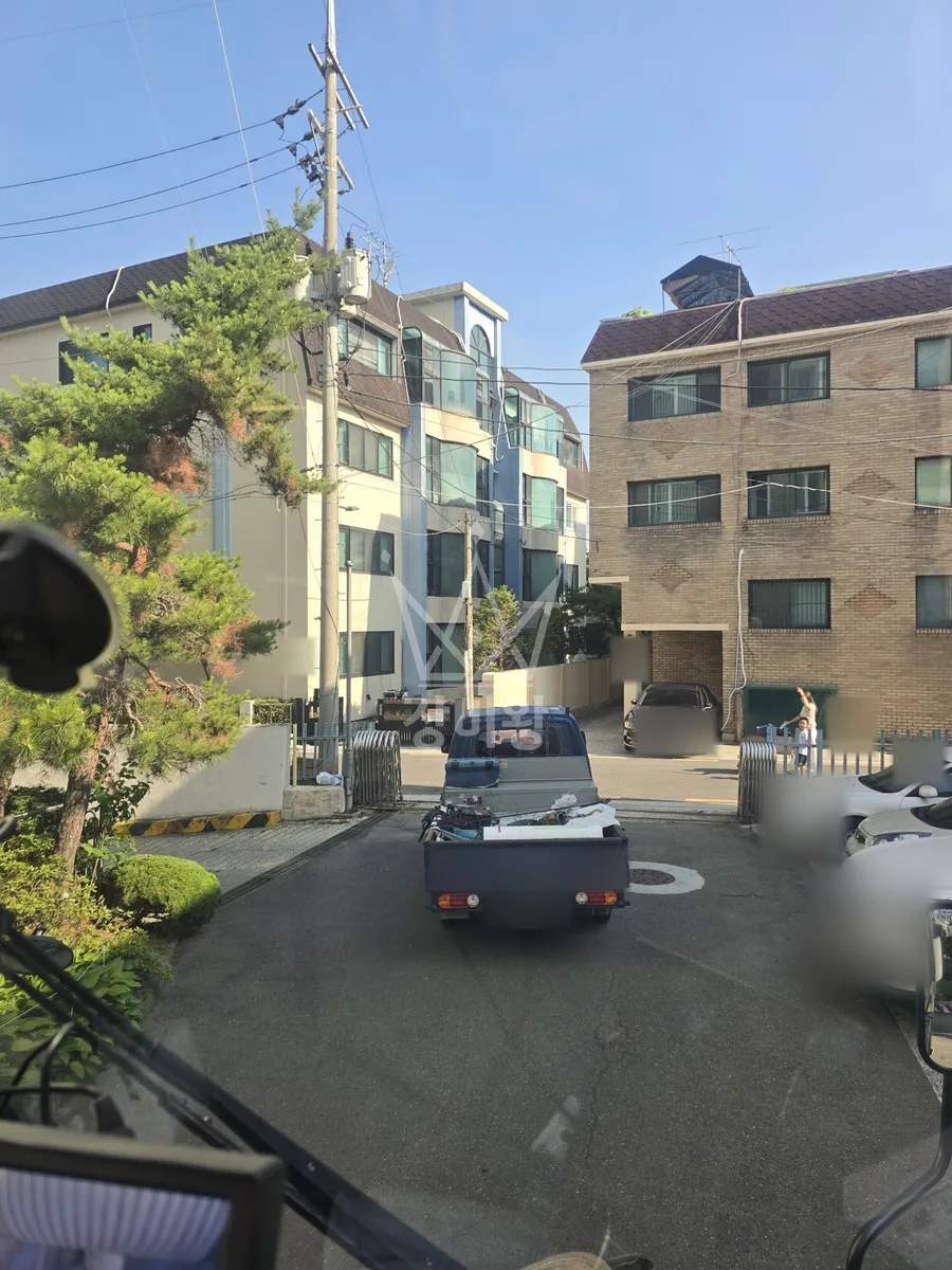 서울 중구 무학동 크레인 조명 작업 현장