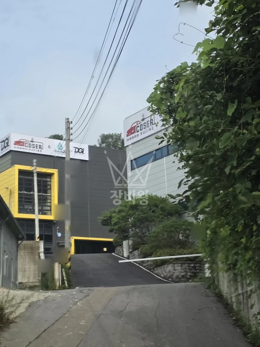 전남 나주시 용산동 크레인 컨테이너 이동 작업 현장