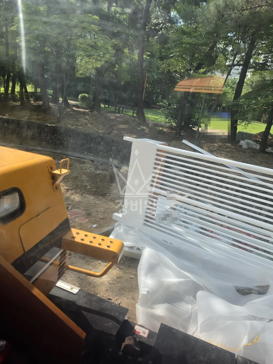 전남 순천시 해룡면 상내리 크레인 빔 작업 현장