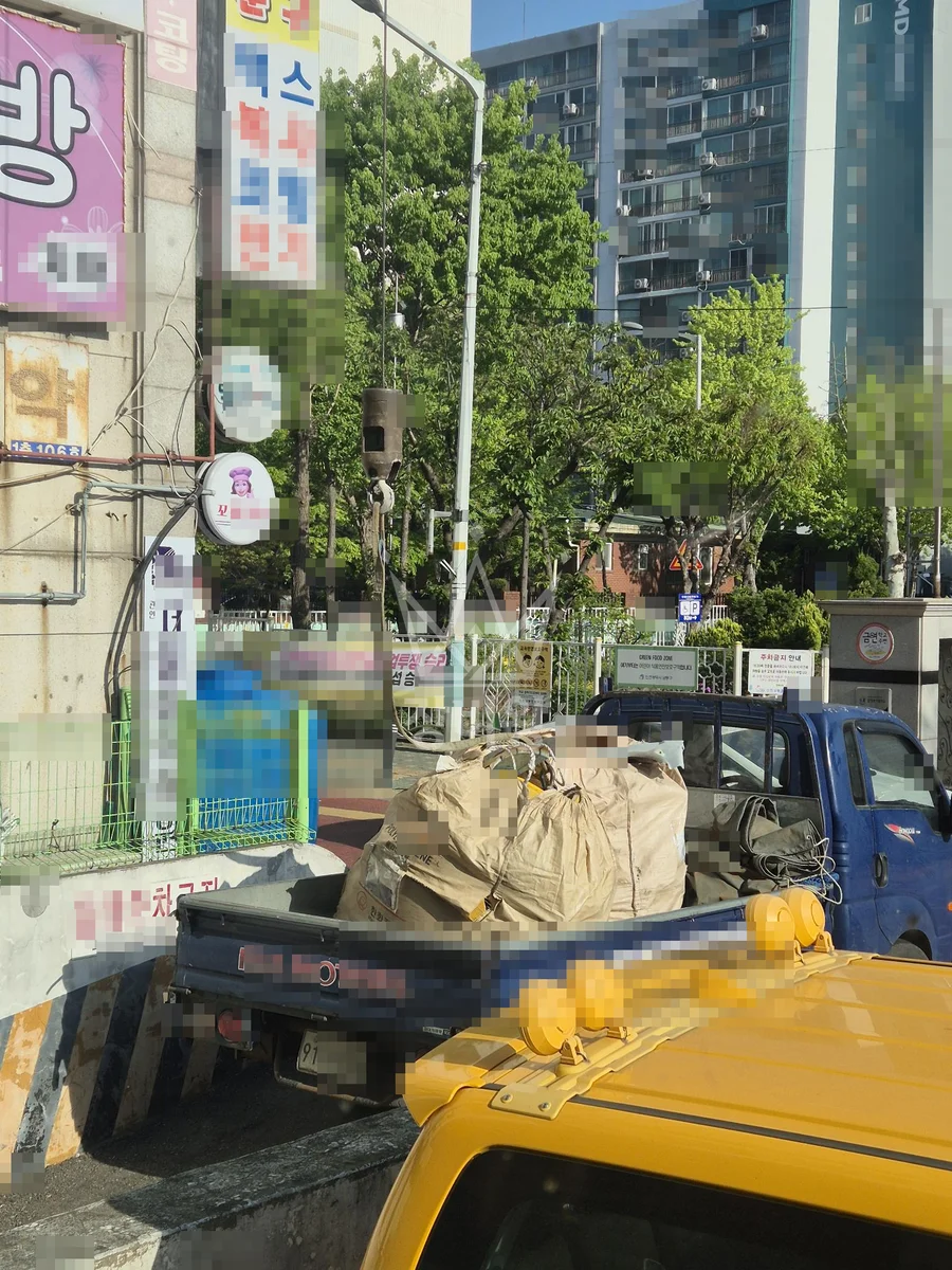 인천 남동구 수산동 크레인 유리 작업 현장