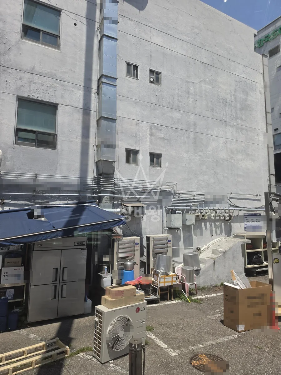 서울 용산구 산천동 크레인 빔 작업 현장