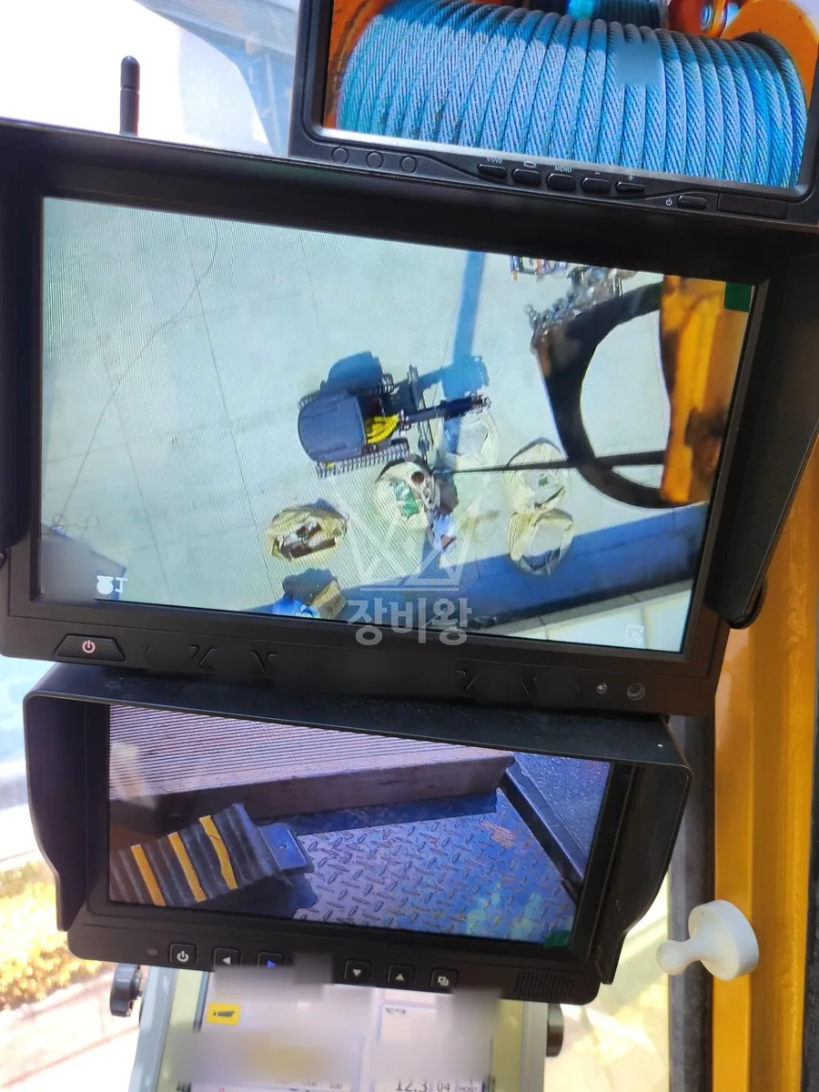 전남 여수시 덕충동 크레인 중량물 인양 작업 현장