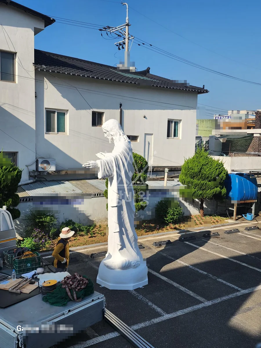 충남 당진시 수청동 크레인 태양광 작업 현장